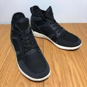 Aldo Black Hightop Sneaker Shoes